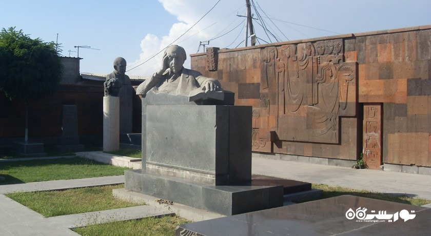  گورستان پانتئون کومیتاس شهر ارمنستان کشور ایروان