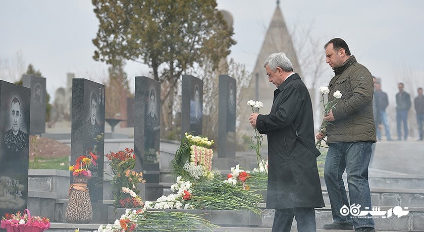  گورستان یرابلور شهر ارمنستان کشور ایروان