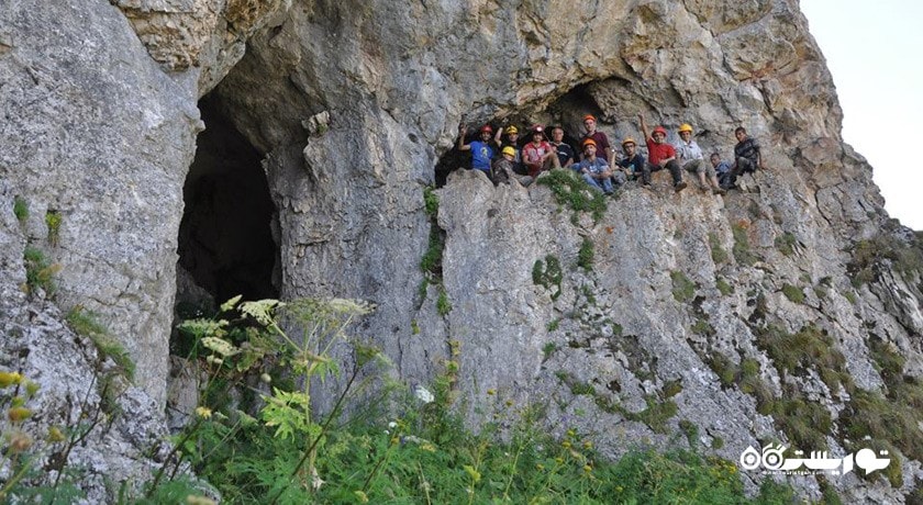 سرگرمی صخره نوردی در ارمنستان شهر ارمنستان کشور ایروان