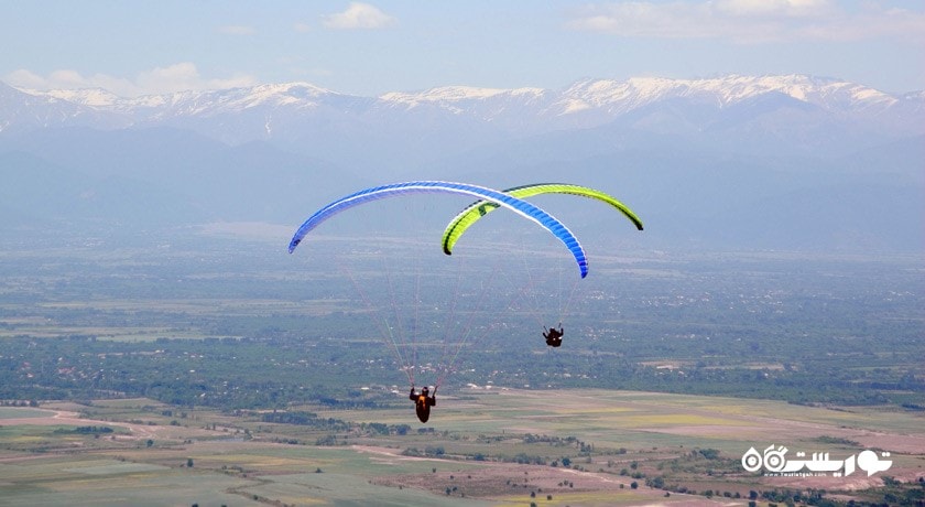 پاراگلایدر در ارمنستان -  شهر ایروان