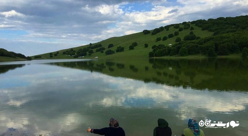  دریاچه سوها شهرستان اردبیل استان نمین
