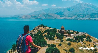 سرگرمی دریاچه وان شهر ترکیه کشور وان