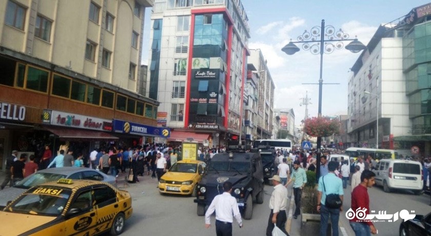 مرکز خرید خیابان جمهوریت شهر ترکیه کشور وان