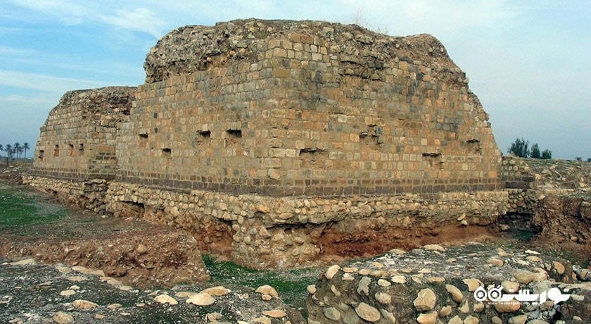 آتشکده چهارقاپی قصر شیرین -  شهر کرمانشاه