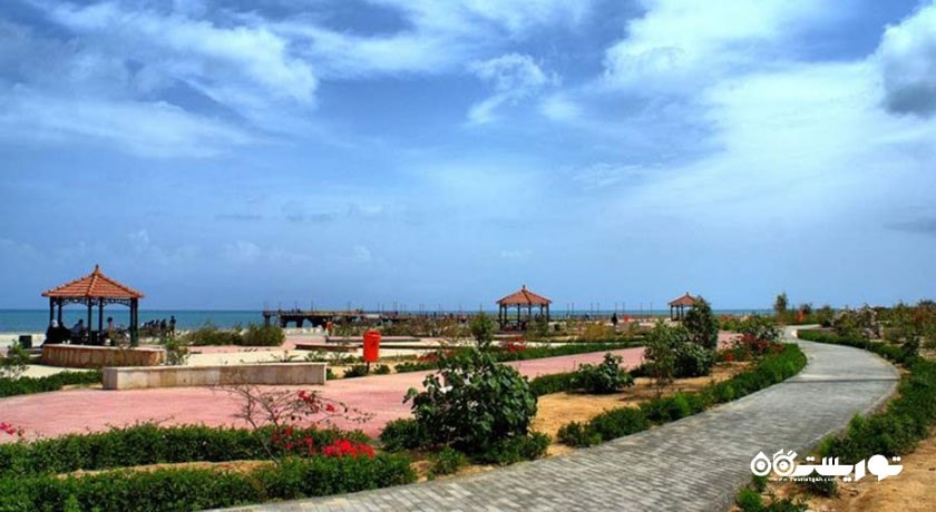 اسکله و پارک ساحلی میرمهنا -  شهر هرمزگان