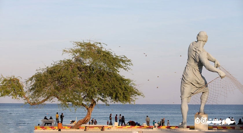 پارک ساحلی مرد ماهیگیر -  شهر کیش