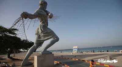 پارک ساحلی مرد ماهیگیر -  شهر کیش