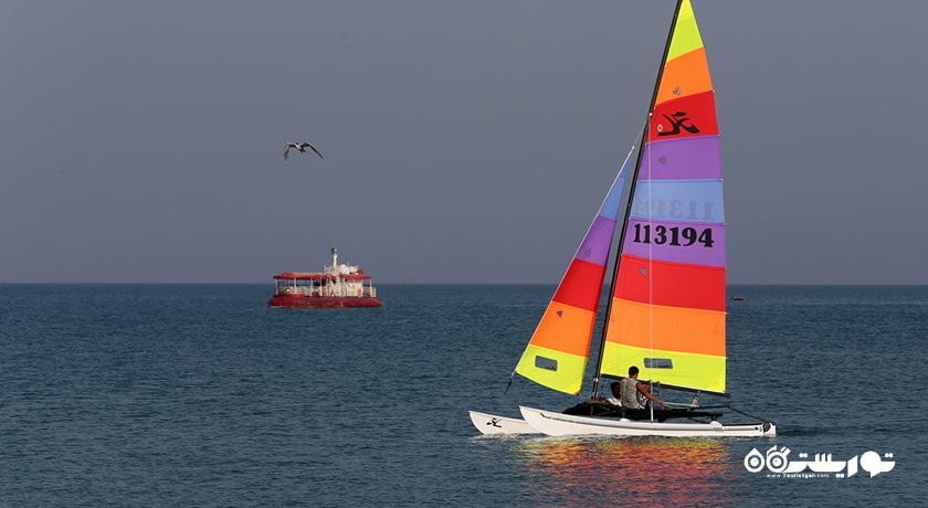  قایق های بادبانی کیش شهر هرمزگان استان کیش