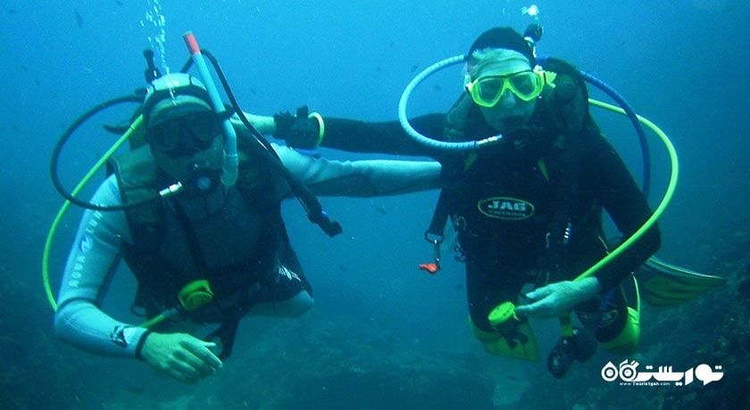  مرکز غواصی کیش شهر هرمزگان استان کیش
