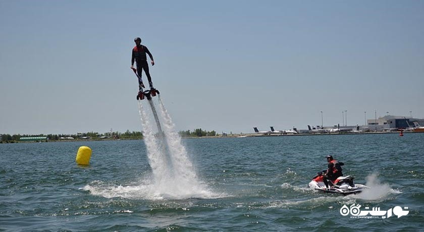 کلوپ دریایی فلای بورد کیش -  شهر کیش