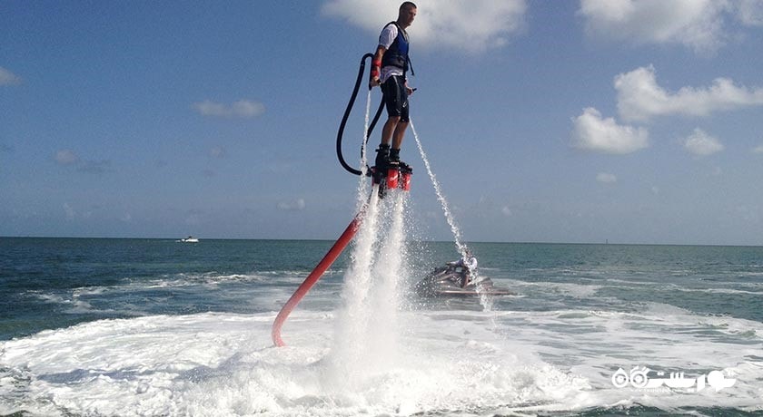 کلوپ دریایی فلای بورد کیش -  شهر کیش