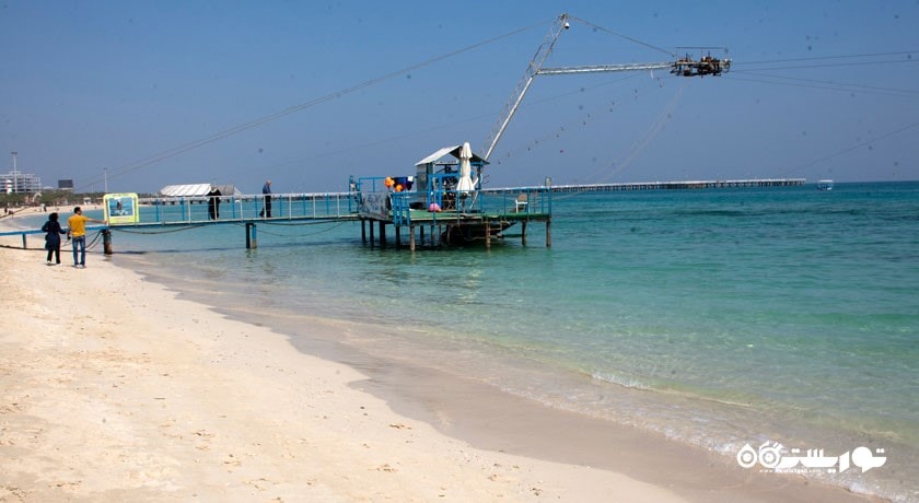  پارک کیبل اسکی  شهر هرمزگان استان کیش