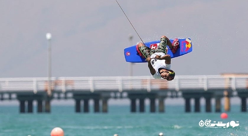  پارک کیبل اسکی  شهر هرمزگان استان کیش