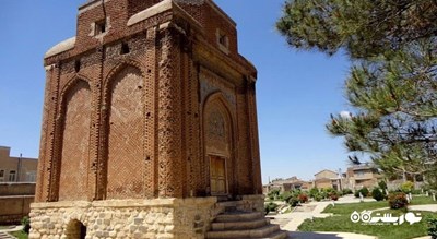  گنبد سرخ مراغه شهرستان آذربایجان شرقی استان مراغه