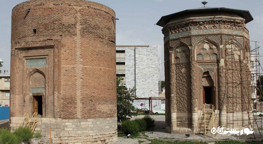  گنبد کبود شهرستان آذربایجان شرقی استان مراغه