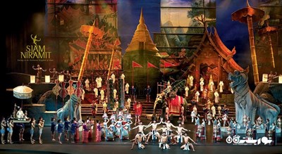 سرگرمی نمایش سیام نیرامیت شهر تایلند کشور پوکت