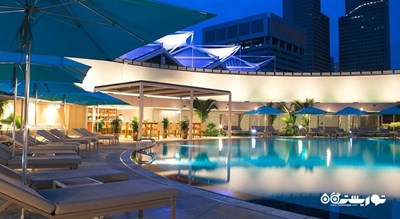 بار پول ساید هتل پن پسیفیک سنگاپور