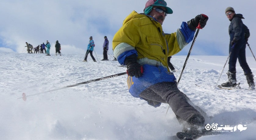  پیست اسکی آلوارس شهر اردبیل استان سرعین