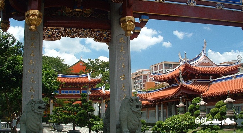  صومعه لیان شان شوآنگ لین (معبد سیونگ لیم سابق) شهر سنگاپور کشور سنگاپور