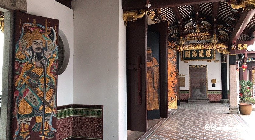  معبد تیان هوک کنگ شهر سنگاپور کشور سنگاپور