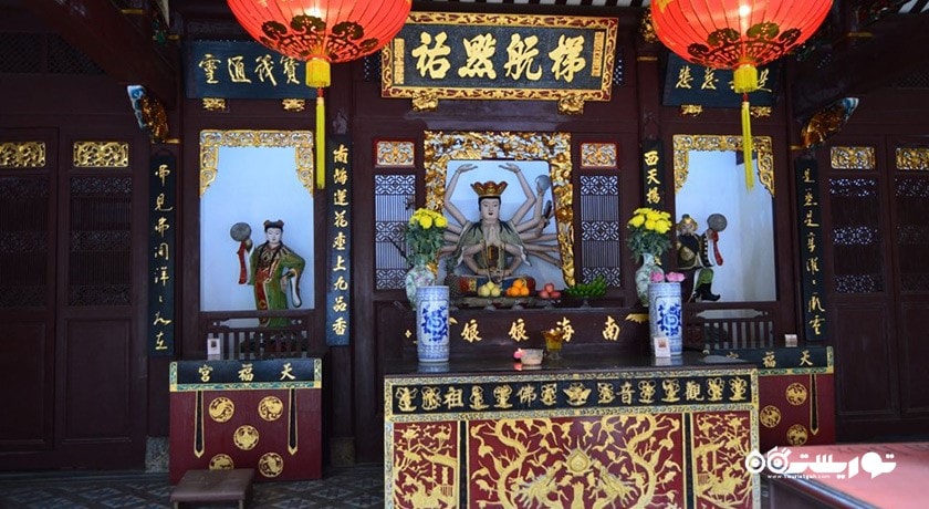  معبد تیان هوک کنگ شهر سنگاپور کشور سنگاپور