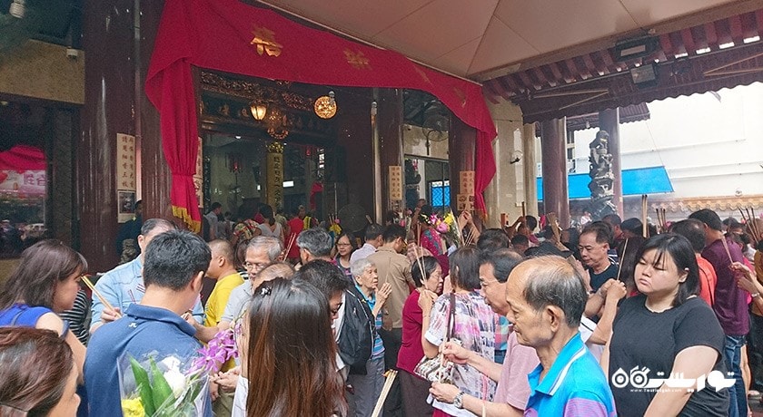  معبد کوآن ایم تونگ هود چو شهر سنگاپور کشور سنگاپور