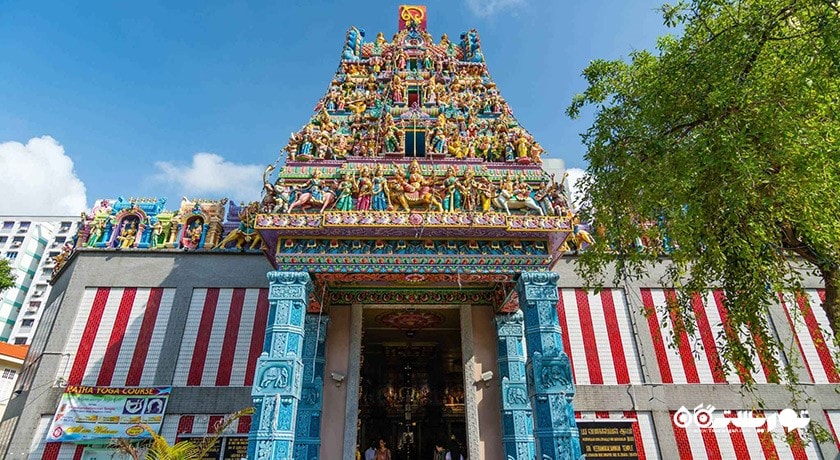  معبد سری وراما کالیامان شهر سنگاپور کشور سنگاپور