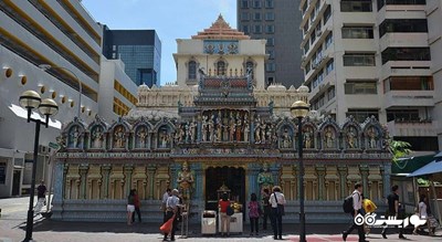  معبد سری کریشنان شهر سنگاپور کشور سنگاپور