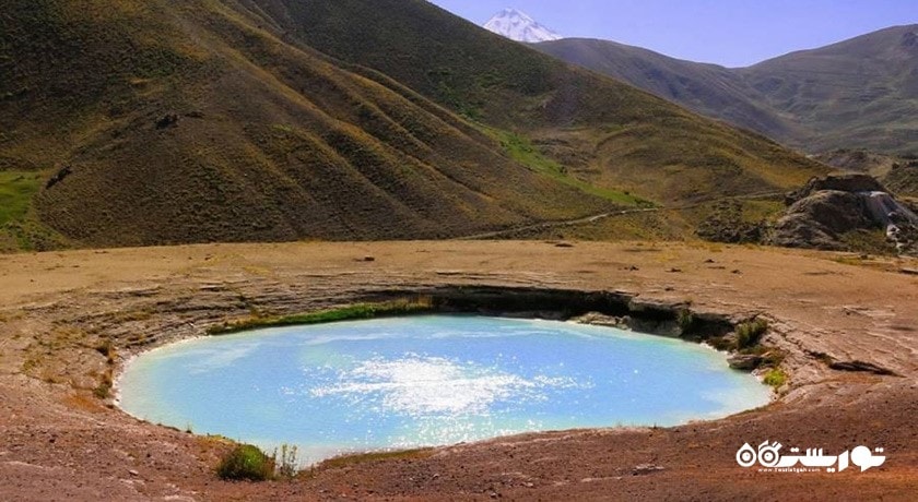  دریاچه چشمه دیو آسیاب شهرستان مازندران استان آمل