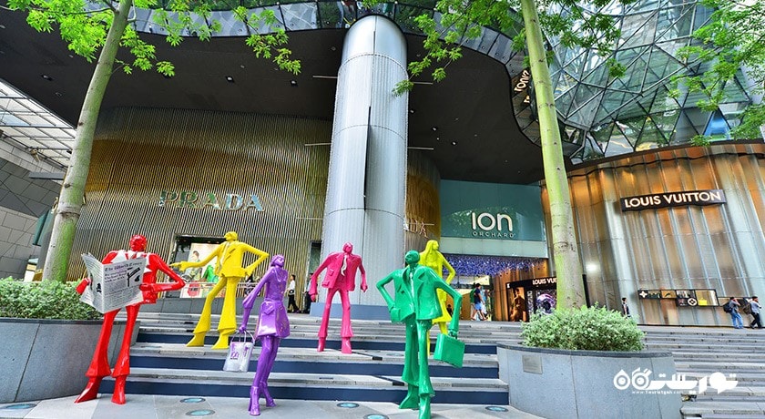 مرکز خرید مرکز خرید ایون اورچارد شهر سنگاپور کشور سنگاپور