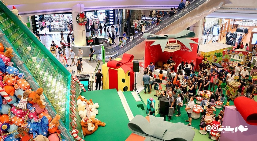 مرکز خرید مرکز خرید سانتک سیتی شهر سنگاپور کشور سنگاپور