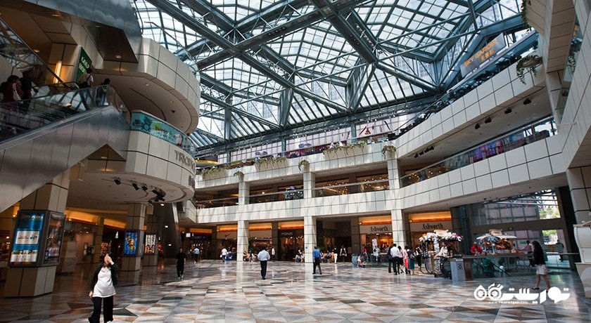 مرکز خرید مرکز خرید سانتک سیتی شهر سنگاپور کشور سنگاپور