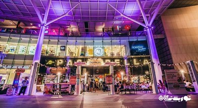 مرکز خرید مرکز خرید سانتک سیتی شهر سنگاپور کشور سنگاپور