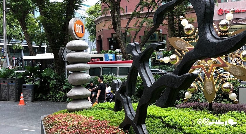 مرکز خرید مرکز خرید پاراگون شهر سنگاپور کشور سنگاپور