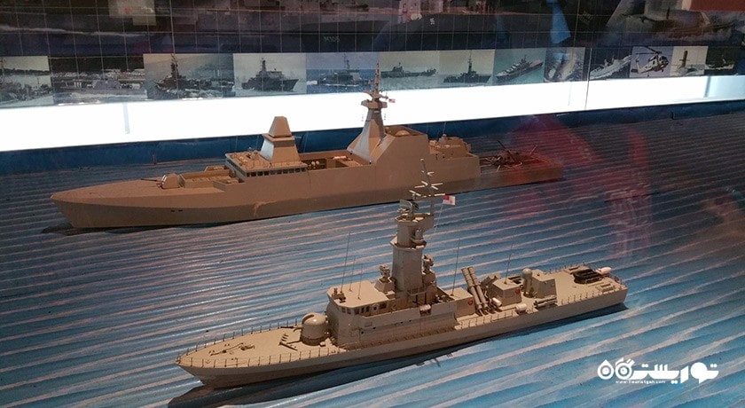  موزه نیروی دریایی سنگاپور شهر سنگاپور کشور سنگاپور