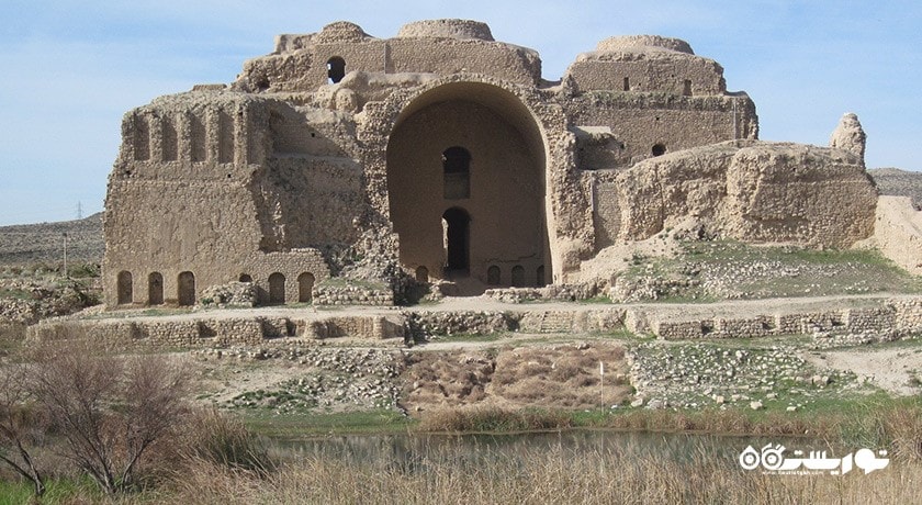  کاخ اردشیر بابکان شهرستان فارس استان فیروز آباد