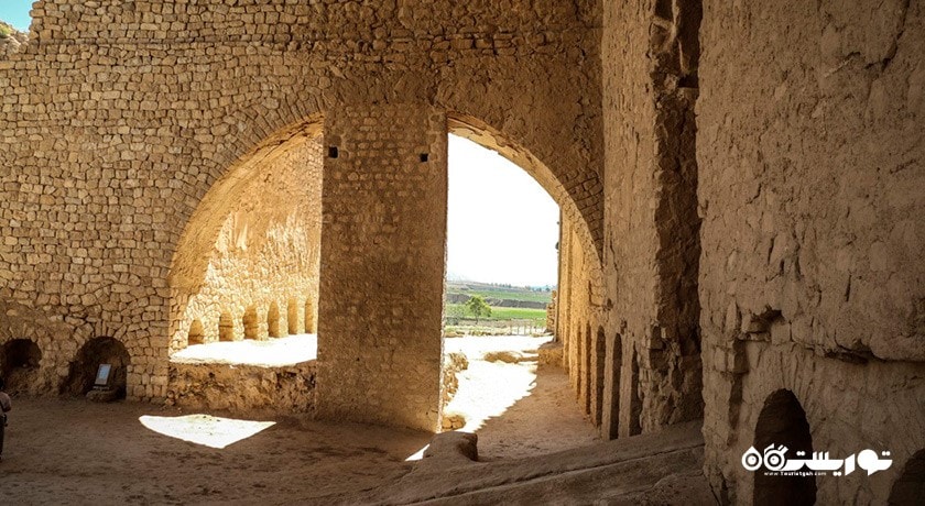  کاخ اردشیر بابکان شهرستان فارس استان فیروز آباد