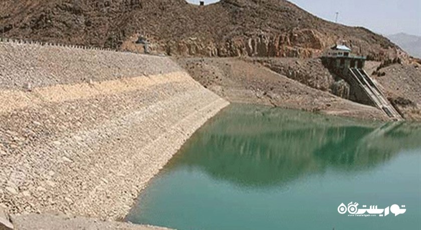  دریاچه سد تنگاب (دره تنگ آب) شهرستان فارس استان فیروز آباد