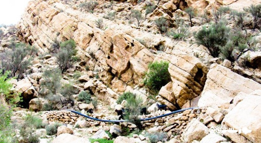  دریاچه سد تنگاب (دره تنگ آب) شهرستان فارس استان فیروز آباد