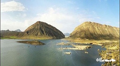  دریاچه سد تنگاب (دره تنگ آب) شهرستان فارس استان فیروز آباد