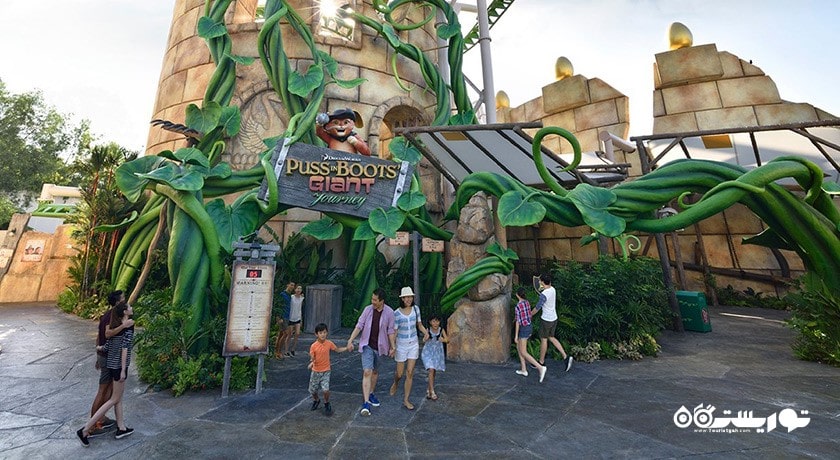 سرگرمی یونیورسال استودیو سنگاپور شهر سنگاپور کشور سنگاپور