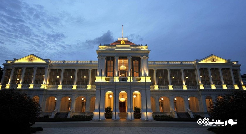  ایستانا (ساختمان ریاست جمهوری سنگاپور) شهر سنگاپور کشور سنگاپور