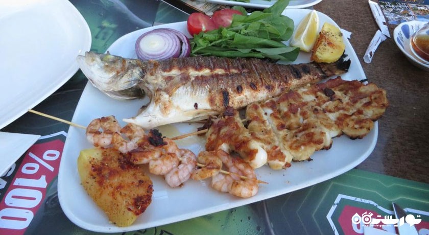 رستوران کافه بار کستل شهر آنتالیا 