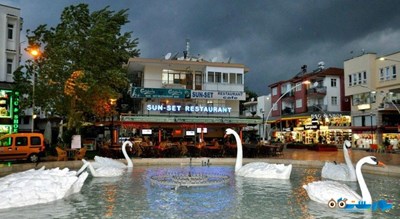 رستوران رستوران و بار سان ست شهر آنتالیا 