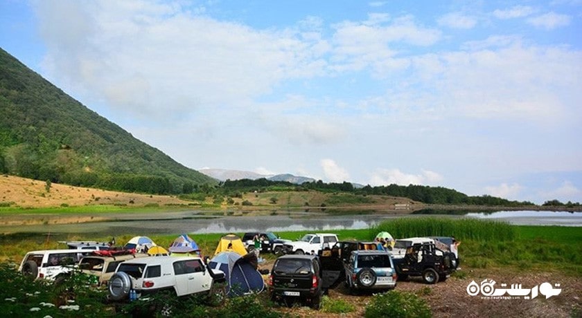  دریاچه بره سر (دریاچه ویستان) شهرستان گیلان استان رودبار