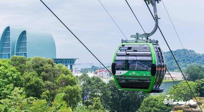 سرگرمی تله کابین سنگاپور شهر سنگاپور کشور سنگاپور
