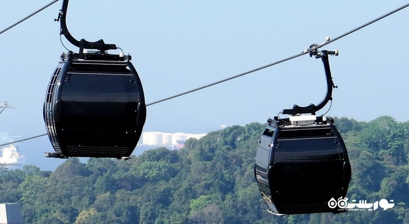 سرگرمی تله کابین سنگاپور شهر سنگاپور کشور سنگاپور