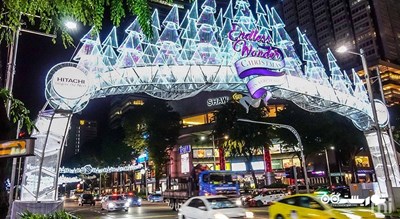 مرکز خرید خیابان اورچارد شهر سنگاپور کشور سنگاپور