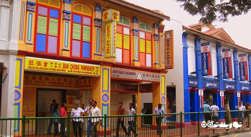  هند کوچک شهر سنگاپور کشور سنگاپور