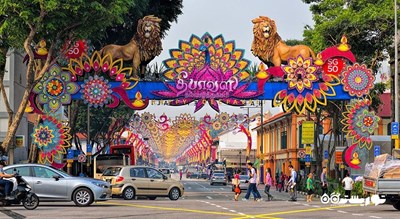  هند کوچک شهر سنگاپور کشور سنگاپور